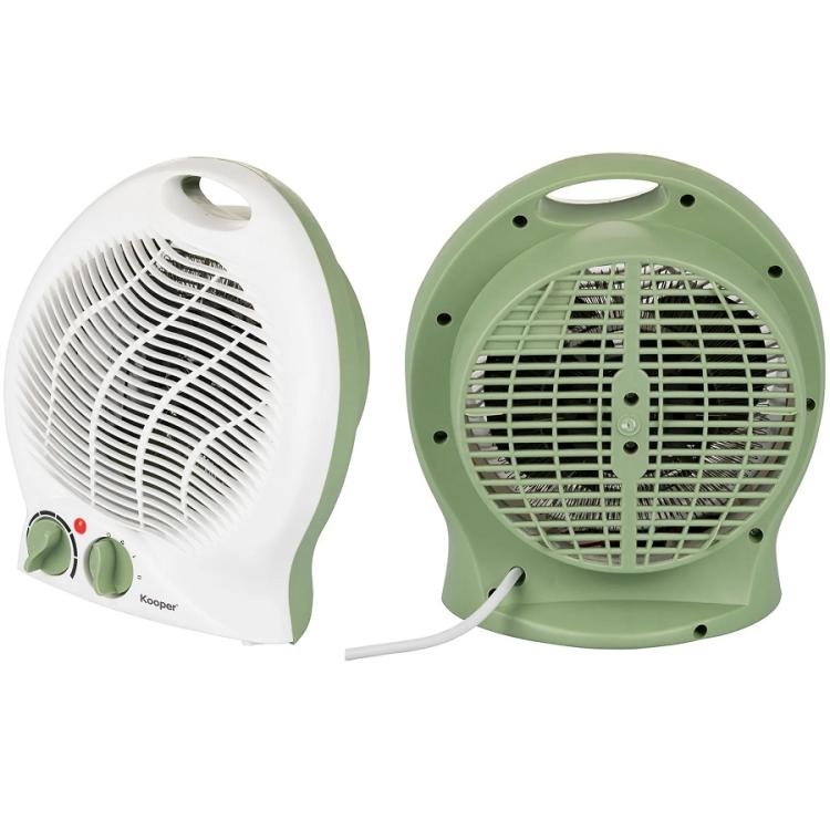 Kooper Ventosus Termoventilatore Regolabile 2000W Caldo Bagno Stufetta Elettrica