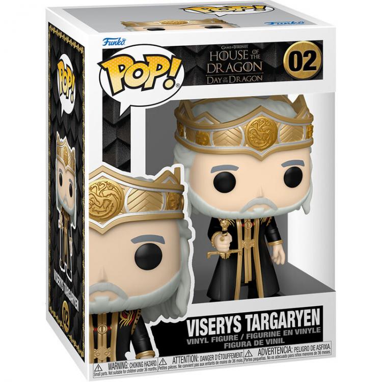Funko Pop ! Game Of Thrones House Of The Dragon - Viserys Targaryen (02) Figure