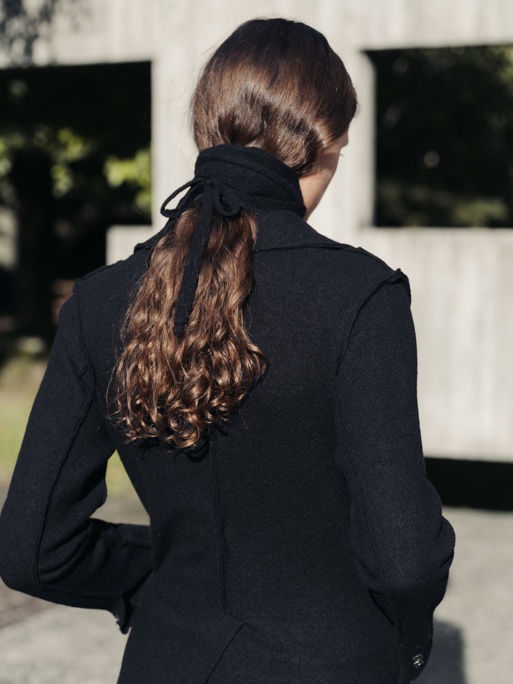 Boiled Wool Bar Jacket