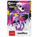AMIIBO SPLATOON 2 INKLING SQUID NINTENDO SWITCH STATUA PACK CALAMARO VIOLA NEON