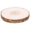 BASE LEGNO TRONCO DECORAZIONE DA TAVOLO CENTROTAVOLA ALZATINA SHABBY-NATALE 34cm