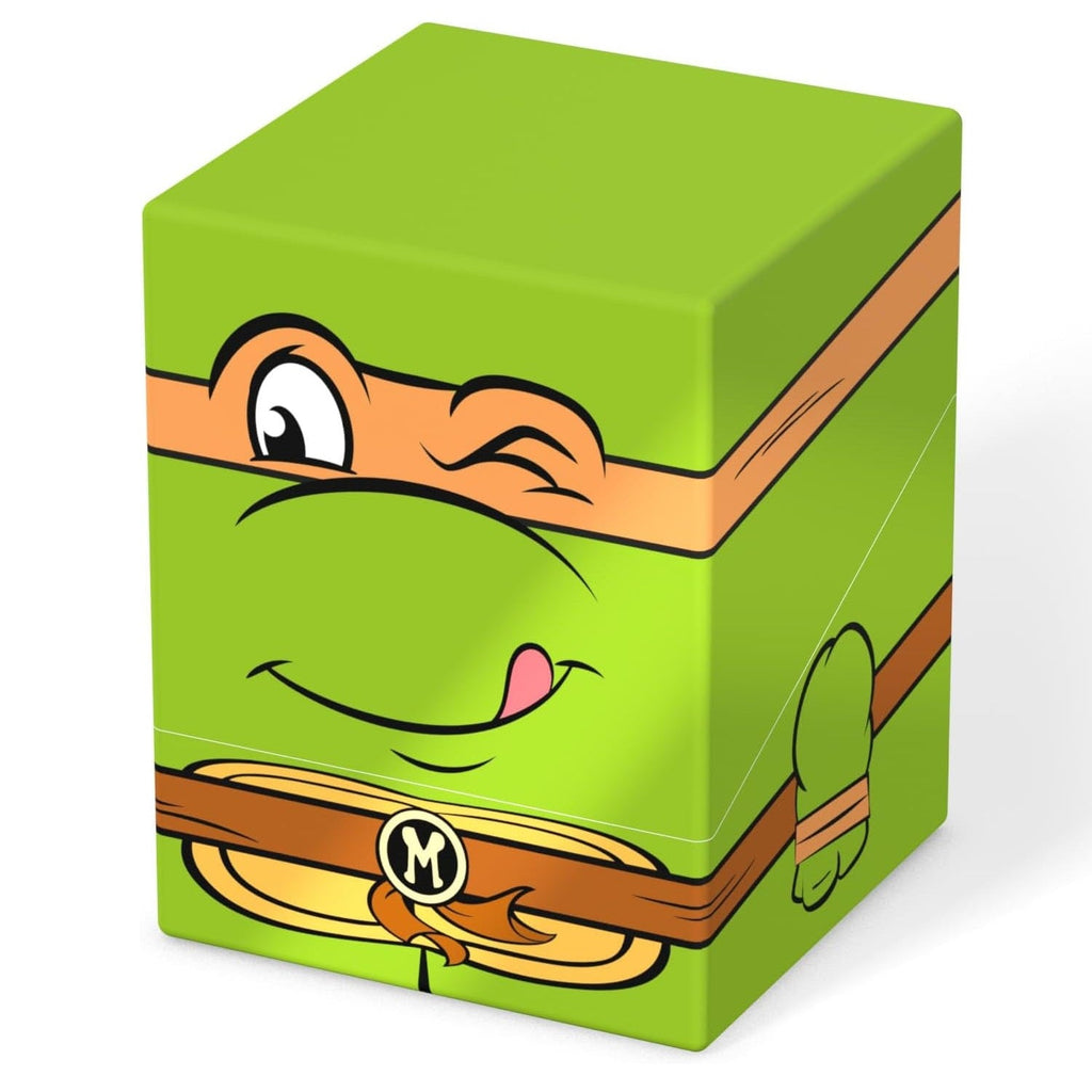 Squaroes Teenage Mutant Ninja Turtles NT005 (Michelangelo) Box Porta Mazzo Carte TCG