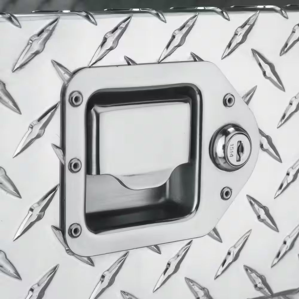 Chest Truck Tool Box in Diamond Plate Aluminum 59-1/2 In. Full Size