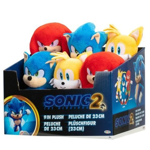 Jakks Pacific Peluche Sonic The Hedgehog 2 (Sonic) 23Cm Pupazzo Giocattolo Movie