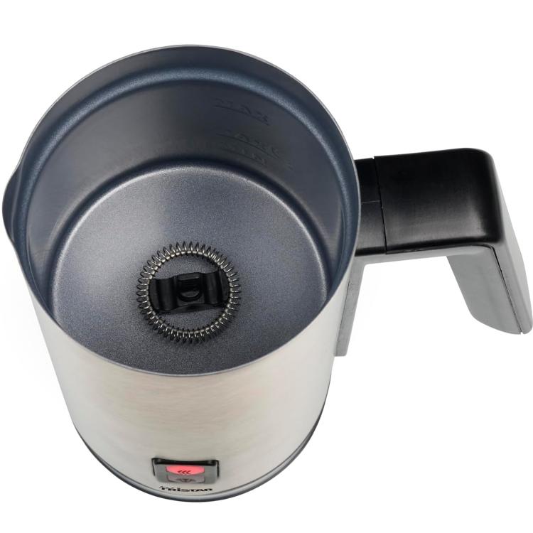 Tristar Montalatte Elettrico Cappuccinatore Schiumatore Latte Caldo/Freddo Inox