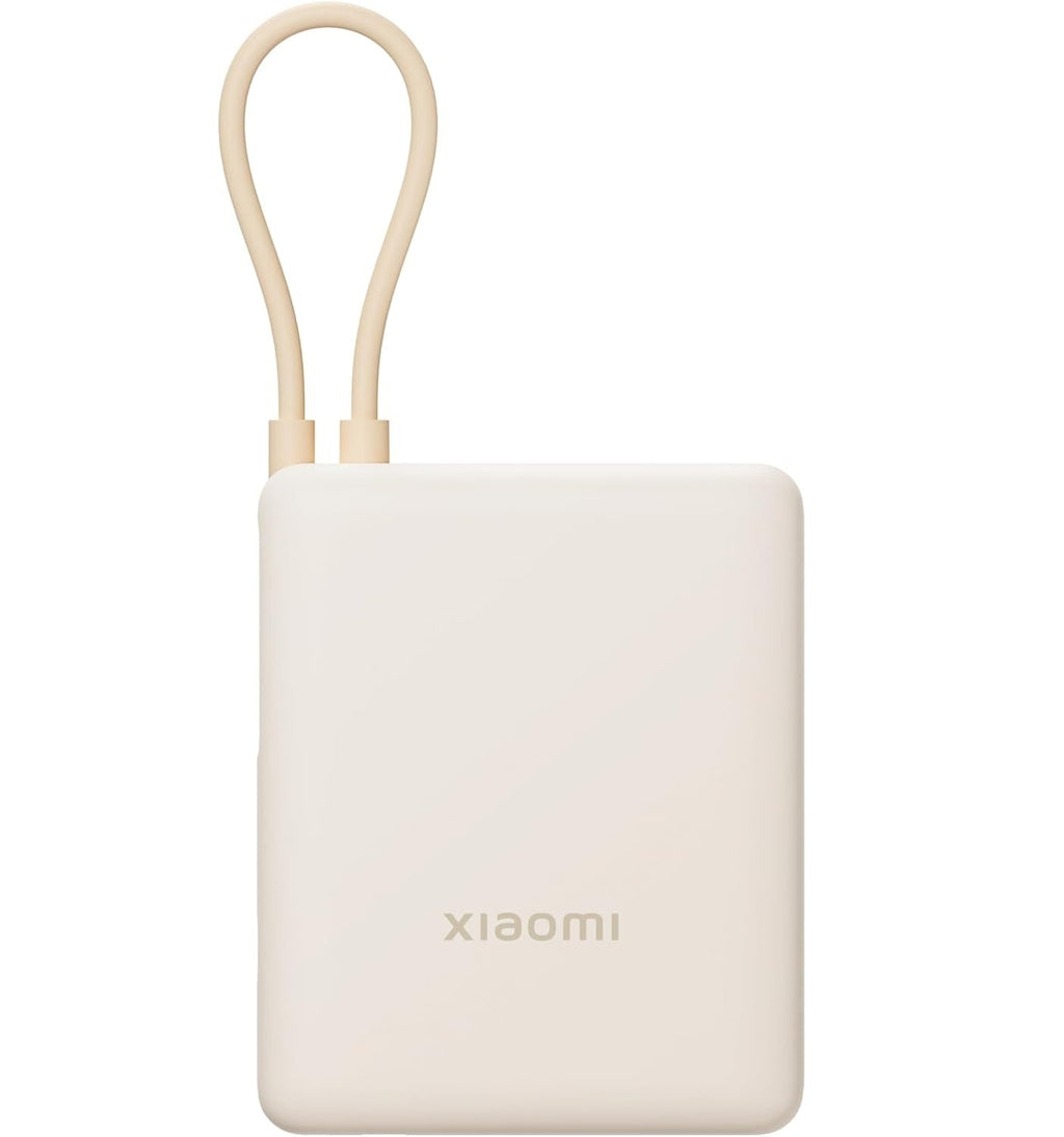 Xiaomi Powerbank 10000MAH 33W Cavo Integrato Usb-c Ricarica Rapida Iphone - Tan