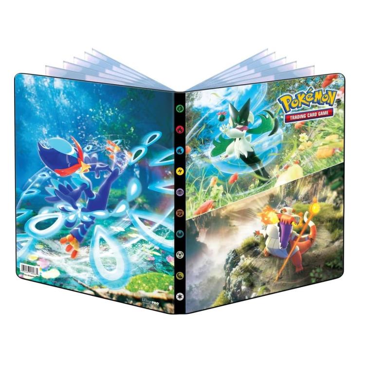 Pokemon Album 9 Tasche Evoluzione A Paldea: Meowscarada Raccoglitore 252 Card