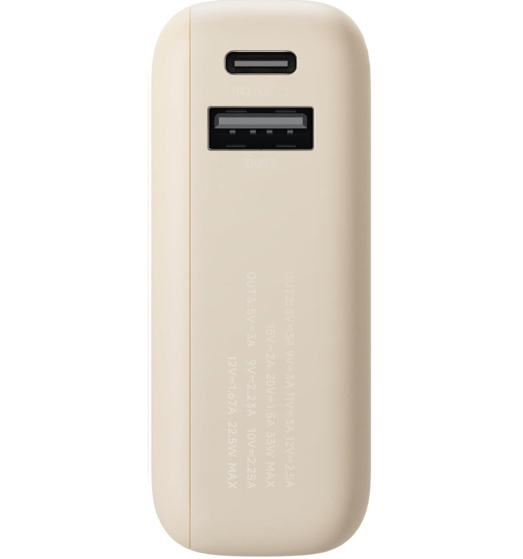 Xiaomi Powerbank 10000MAH 33W Cavo Integrato Usb-c Ricarica Rapida Iphone - Tan