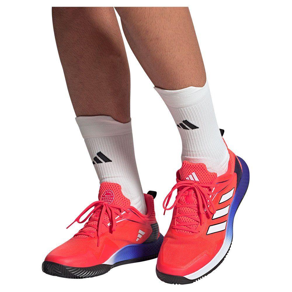Scarpe da Tennis Defiant Speed Clay Solar Red/Cloud White/Blue Fusion