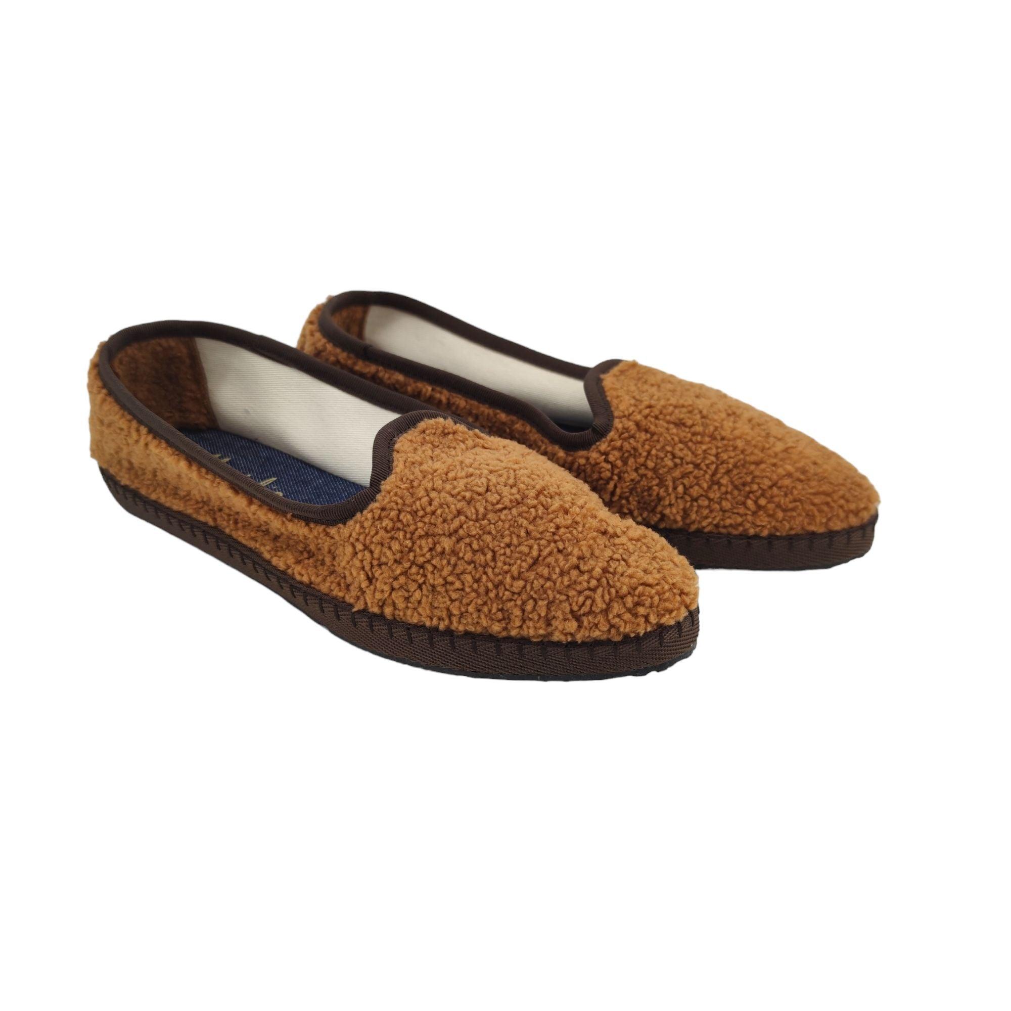 Scarpe Pantelleria Sherpa Donna Cognac