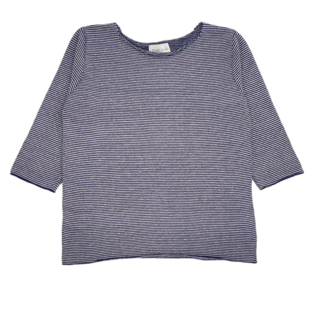 Maglia Azzurra Donna Cream/Navy