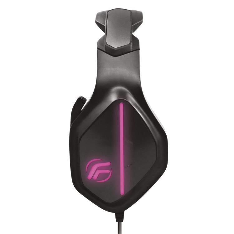 Fenner Cuffie Gaming M08 Pro Led Rgb Microfono Cuffia Per Ps4 Ps5 Xbox Switch Pc