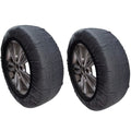 Calze Da Neve Per Auto Omologate En 16662-1 Con Guanti Catene Gomme Taglia (L)