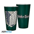Gb Eye Bicchiere In Vetro (Attack On Titan) "Large Glass Scout" Tazza Caffè Vaso