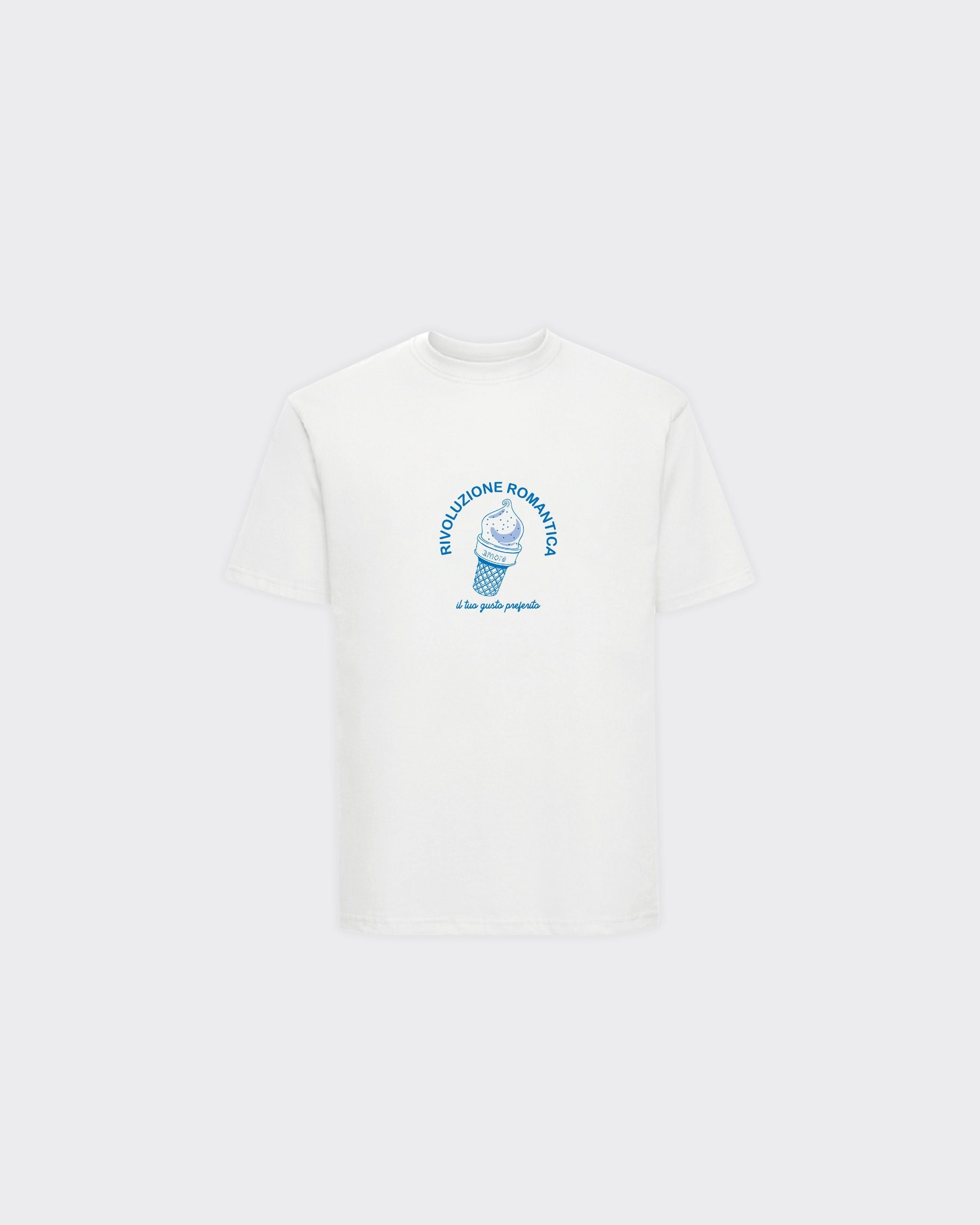 T-Shirt Vorrei Essere Il Tuo Gusto bianca