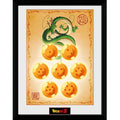 ABYSTYLE: DRAGON BALL Z (SFERE) POSTER INCORNICIATO CORNICE QUADRO STAMPA 30x40