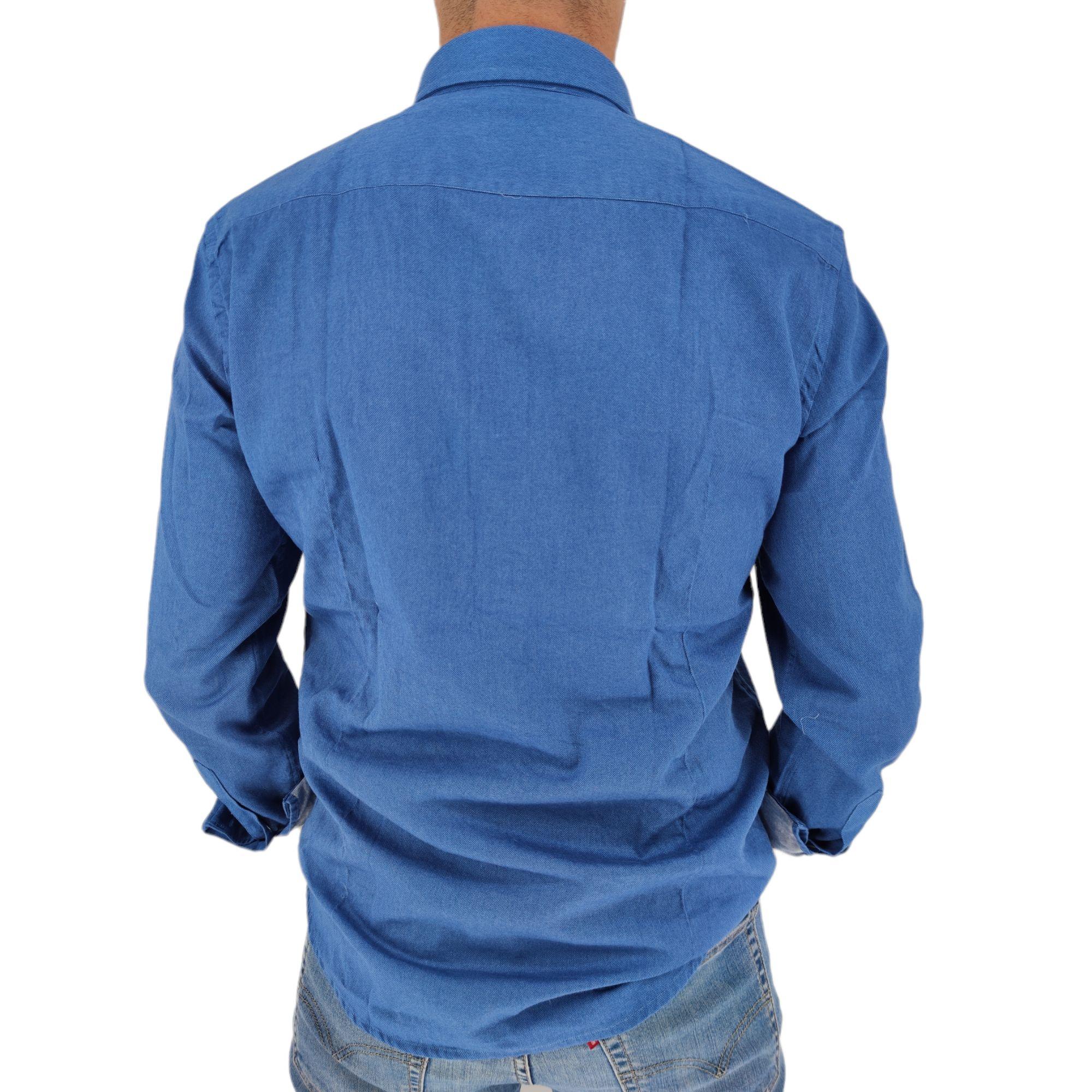 Camicia Simo Uomo Cobalt Blue