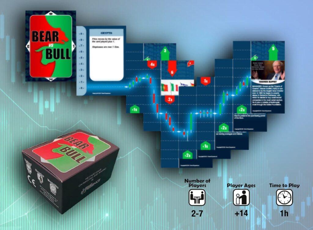 BEAR vs BULL - Cardgame on trading and investing