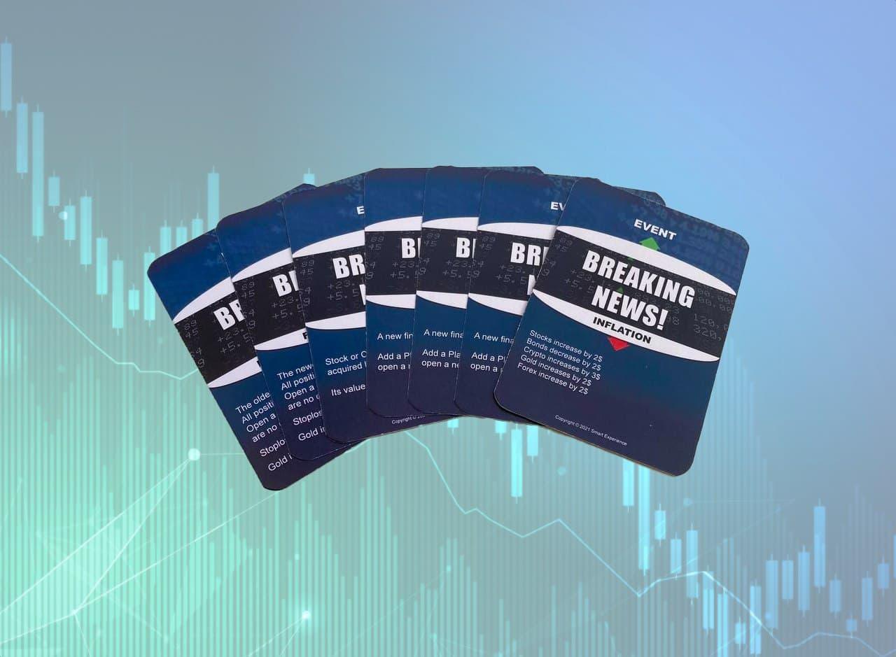 Bear vs Bull - DEMO Print & Play - trading and investing cardgame