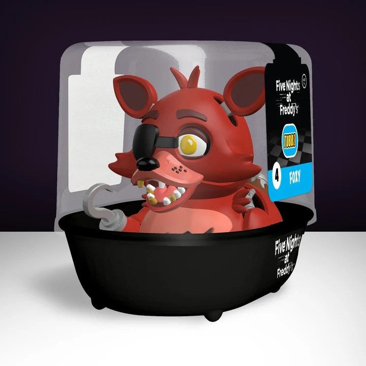 Tubbz Five Night At Freddys. (1St Ed.) "Foxy" Figure Paperella Fnaf Duck 9Cm
