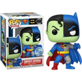 Funko Pop ! Dc Super Heroes - (468) Composite Superman / Batman Figure Special