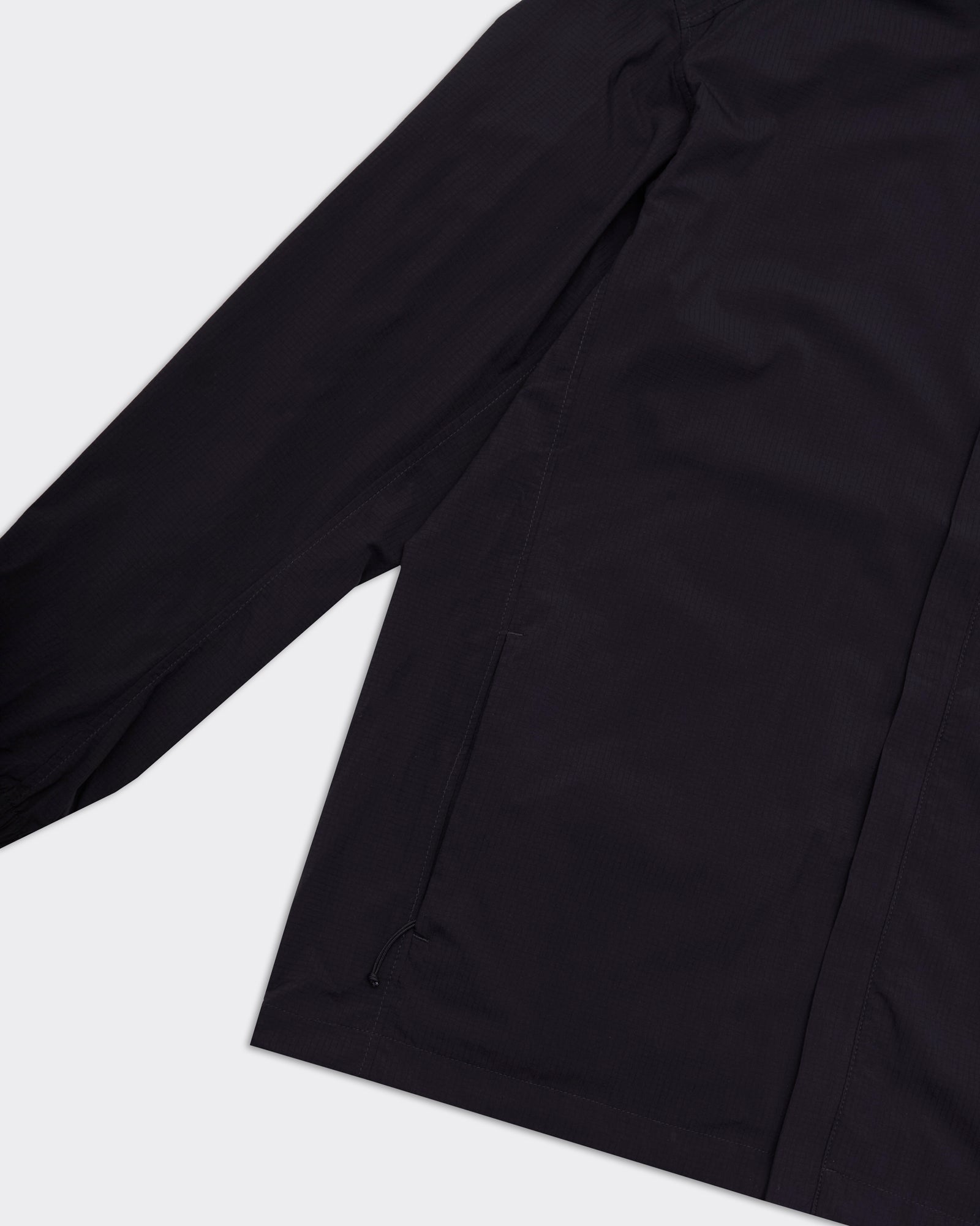 Giacca Black Edition Hooded Ripstop Nera