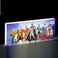 Paladone Lampada Ufficiale Dc Comics Heroes Personaggi Light Pulsing 30Cm Led