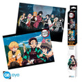 ABYSTYLE (DEMON SLAYER) SET 2 CHIBI POSTER: "SERIES 2/PILASTRI" (52X38) "GB EYE"