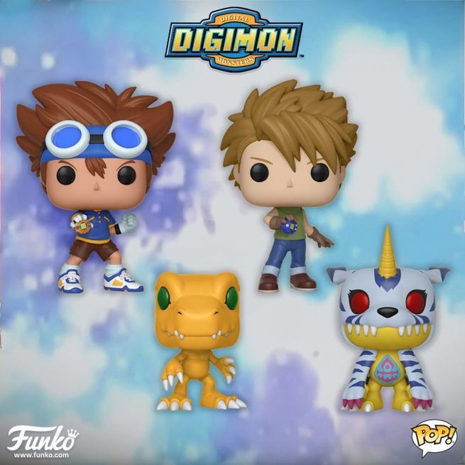 Funko Pop ! Animation Digimon - (429) Agumon Figure Vinyl 9Cm Statuetta