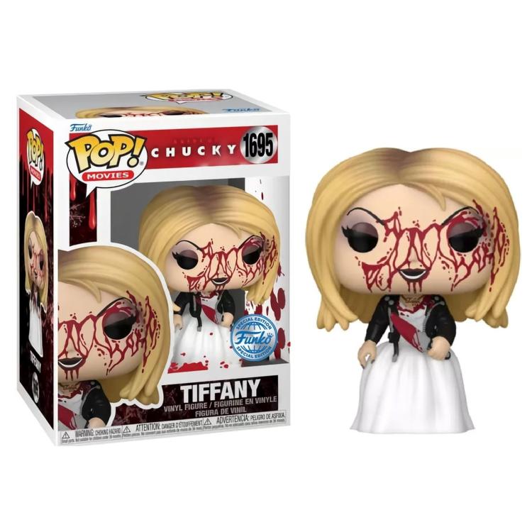 Funko Pop ! Movies Horror Bride Of Chucky (1673) - Tiffany Bloody Special Ed 9cm