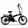 The One Bici Elettrica Easy 250W/36V 25Kmh Display Black Bicicletta Passeggio N