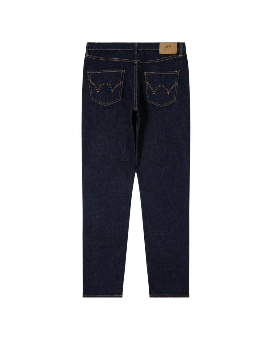 Pantaloni Regular Tapered Uomo Blue Rinsed