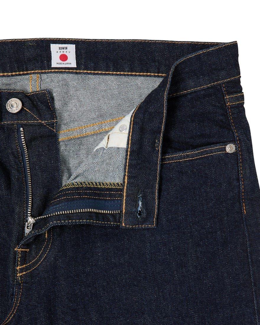 Pantaloni Regular Tapered Uomo Blue Rinsed