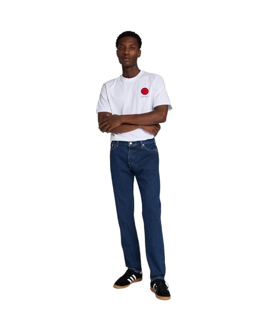 Pantaloni Regular Tapered Uomo Blue/Akira Wash