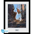 ABYSTYLE FALLOUT 4: STREET SCENE POSTER INCORNICIATO CORNICE QUADRO STAMPA 30x40