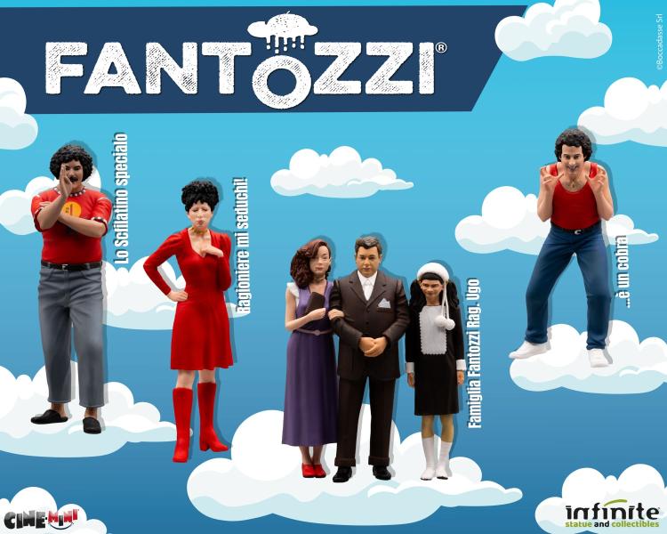 Infinite Famiglia Fantozzi: Ragionier Ugo "Servili Auguri Edition" Figure Statue