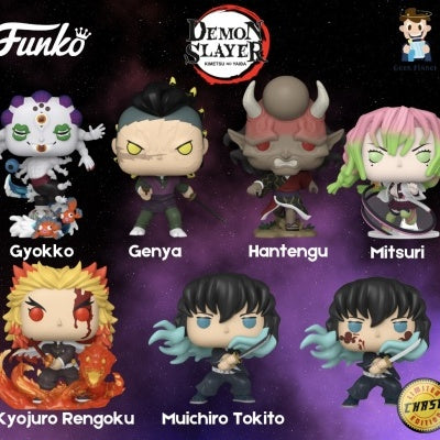 Funko Pop ! Animation Demon Slayer -  (1853) Muichiro Tokito (Attack) Figure 9Cm