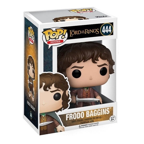 Funko Pop! Movies: Lord Of The Rings (444) Frodo Baggins Signore Degli Anelli