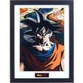ABYSTYLE: DRAGON BALL Z (GOKU) POSTER INCORNICIATO QUADRO STAMPA CORNICE 30x40cm