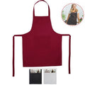 DFH GREMBIULE PETTORINA DA CUCINA BAR CHEF COOKING BARBECUE CON TASCA UOMO DONNA