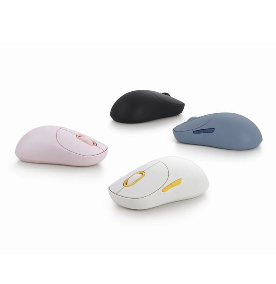 Xiaomi Mouse Wireless 3 Black Nero Luci A Led Laser Senza Fili Bluetooth Wifi
