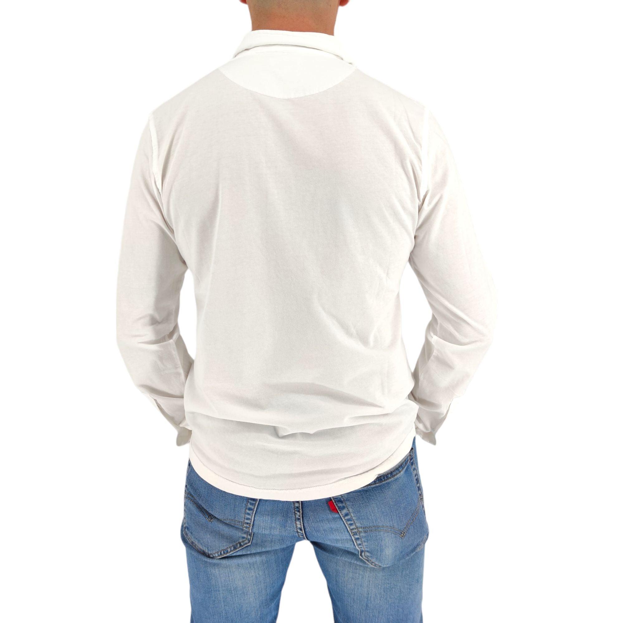 Camicia Jersey Uomo White
