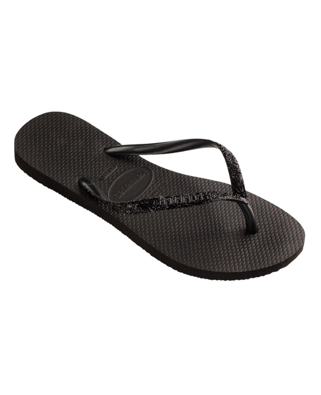 Infradito Slim Glitter II Donna Black/Dark Grey