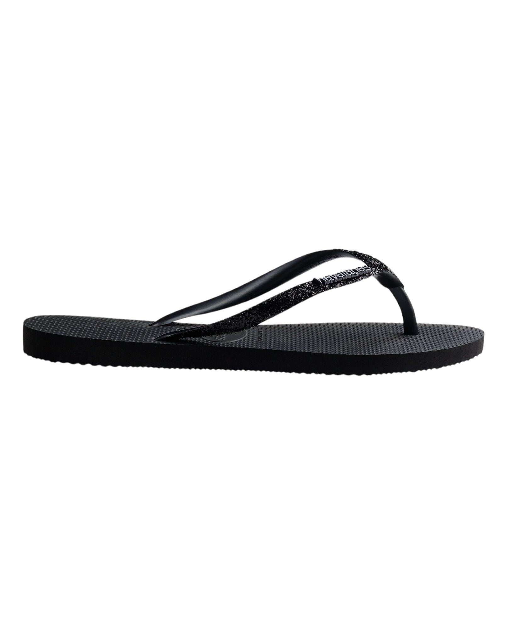 Infradito Slim Glitter II Donna Black/Dark Grey