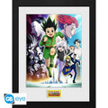 Abystyle: HUNTER X HUNTER (Key Art Running) Poster Incorniciato Cornice 30x40cm