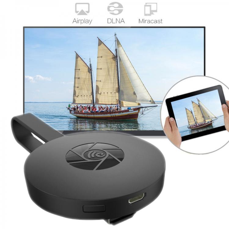 CHROMECAST WIRELESS MIRASCREEN HDMI DISPLAY DONGLE MEDIA VIDEO STREAMER GOOGLE