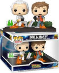 Funko Pop ! Moments Back To The Future - (1846) Doc & Marty 2 Figures