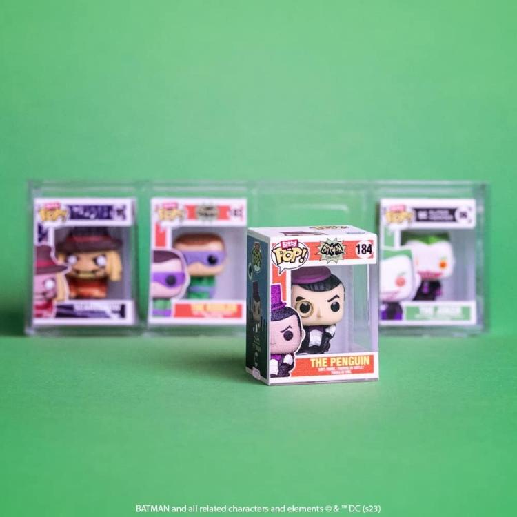 Funko Bitty Pop! Dc Comics 4Pack - The Joker/Batman/Batgirl + Figure Mystery