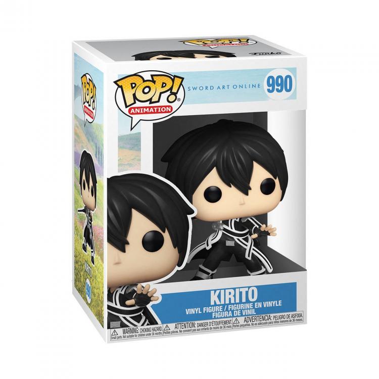 Funko Pop ! Animation Sword Art Online (990) - Kirito Figure Da Collezione 9cm