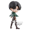 BANPRESTO Q POSKET (ATTACK ON TITAN) - LEVI VER.B STATUETTA PVC FIGURE 14CM